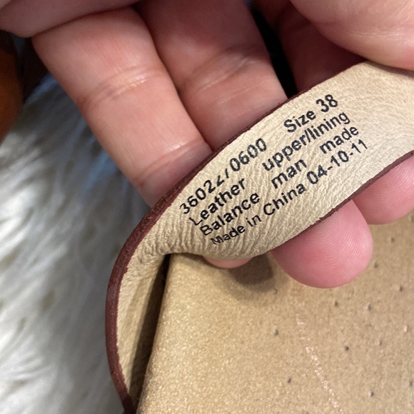 DANSKO Sandals size 38 US 7.5/8 good condition see all photos color brown - Picture 11 of 16